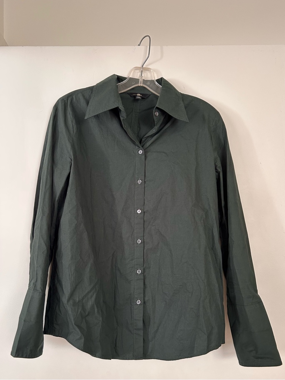 Banana republic long sleeve button up top